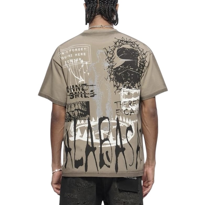 Valabasas Escape Tee (Grey) VLBS-VT1-1088