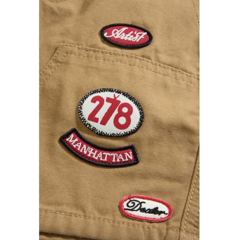 Boys Jordan Craig Re-up Mechanic Short Set (Wheat)