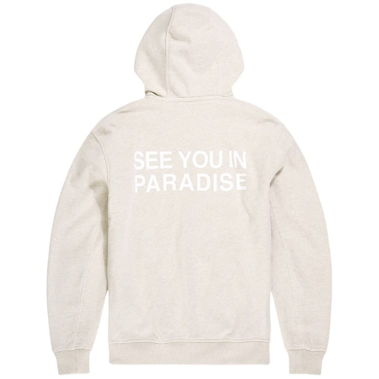 See You In Paradise Heavyweight Zip Hoodie & Sweatpants Set (Oatmeal)