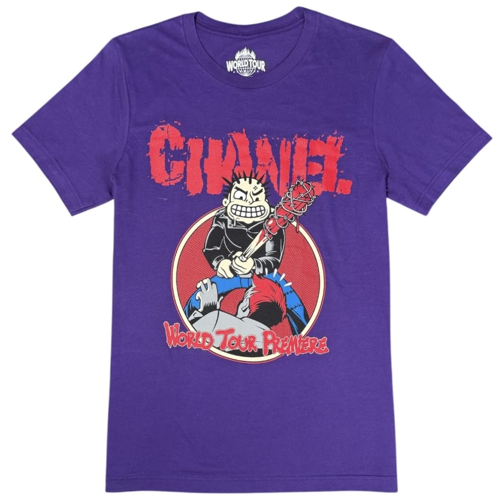 World Tour Barb Bat T-Shirt (Purple) WLDTR2555