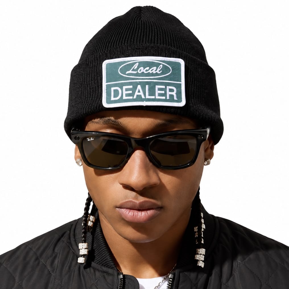 Jordan Craig Local Dealer Knit Beanie (Black) C91773