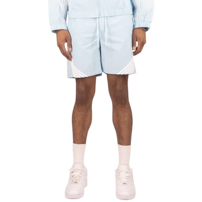 Rebel Minds Striped Nylon Shorts (Light Blue) A00-14905