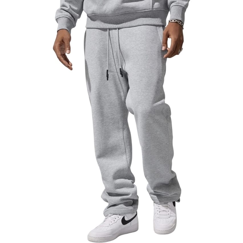 Jordan Craig Uptown Loose Fit Sweatpants (Heather Grey) 8891