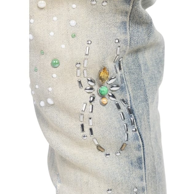 Guapi Spider Denim Jean (Emerald) 818ESD