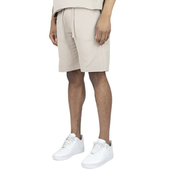 Rebel Minds Heavy Terry Shorts (Taupe) 351-951