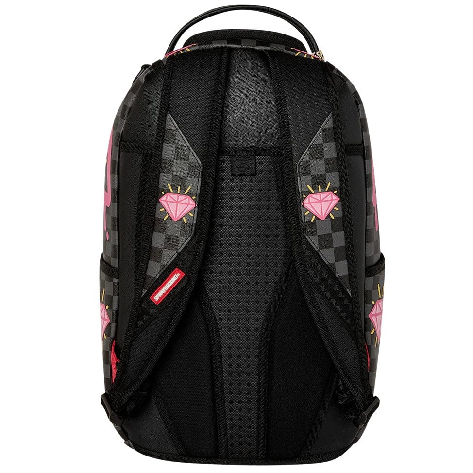 Sprayground Pink Panther Diamond Shark Backpack