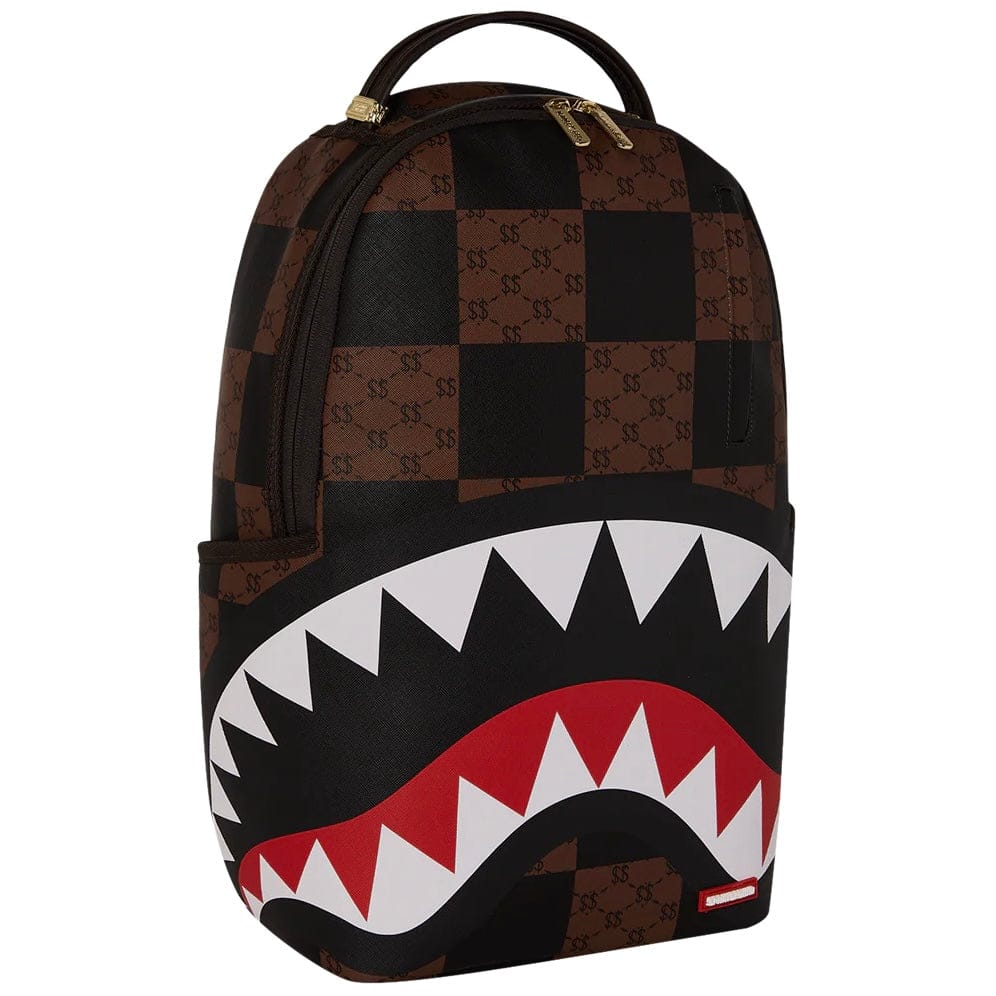 Sprayground That Big Check Shark Backpack