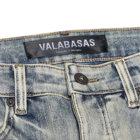 Valabasas Mr. Flex Skinny Denim Jean (Lt. Blue Washed) VLBS-VJ1-002