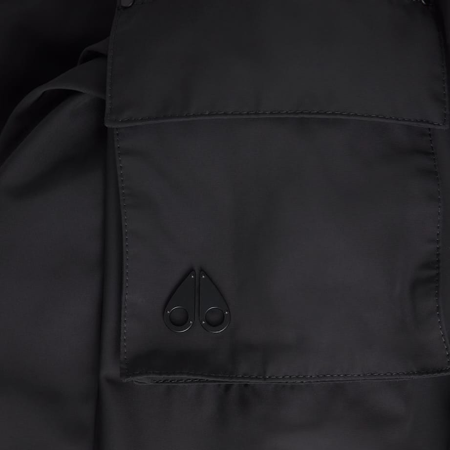 Moose Knuckles Courville Bomber Jacket (Black)