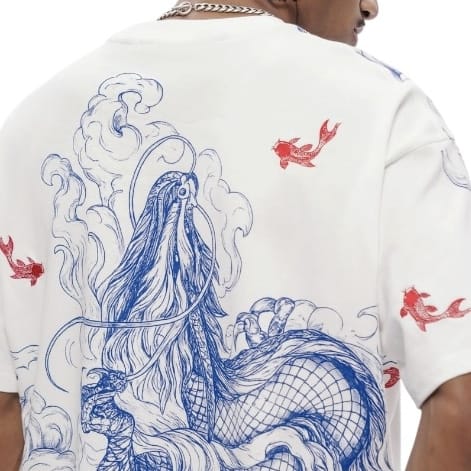 Valabasas Mythic Flow Tee (White) VLBS-VT1-1098