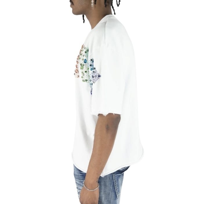 R3bel Denim Saint T-Shirt (White) 610-31211