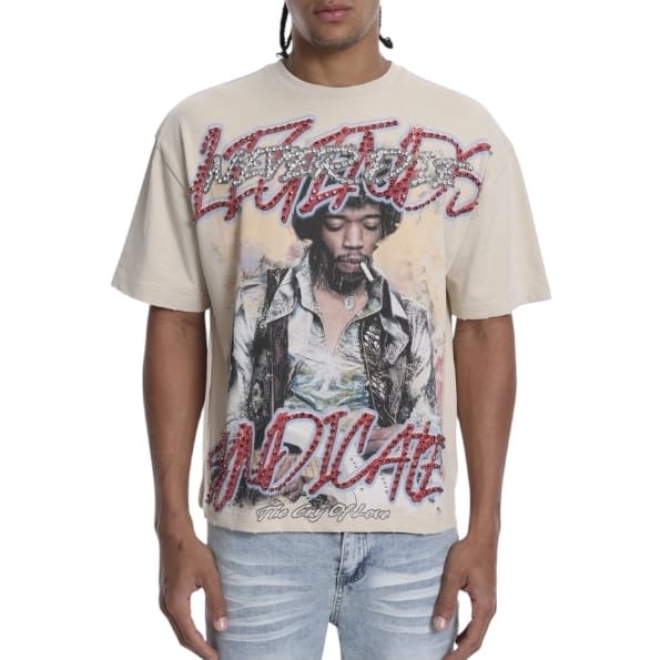The Syndicate Legends Never Die City Of Love Tee (Beige)