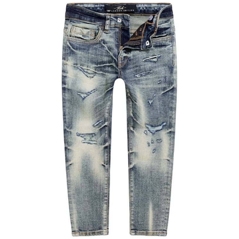 Kids Jordan Craig Geostorm Denim (Desert Blue) JS2400KB