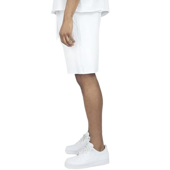 Rebel Minds Heavy Terry Shorts (White) 351-951