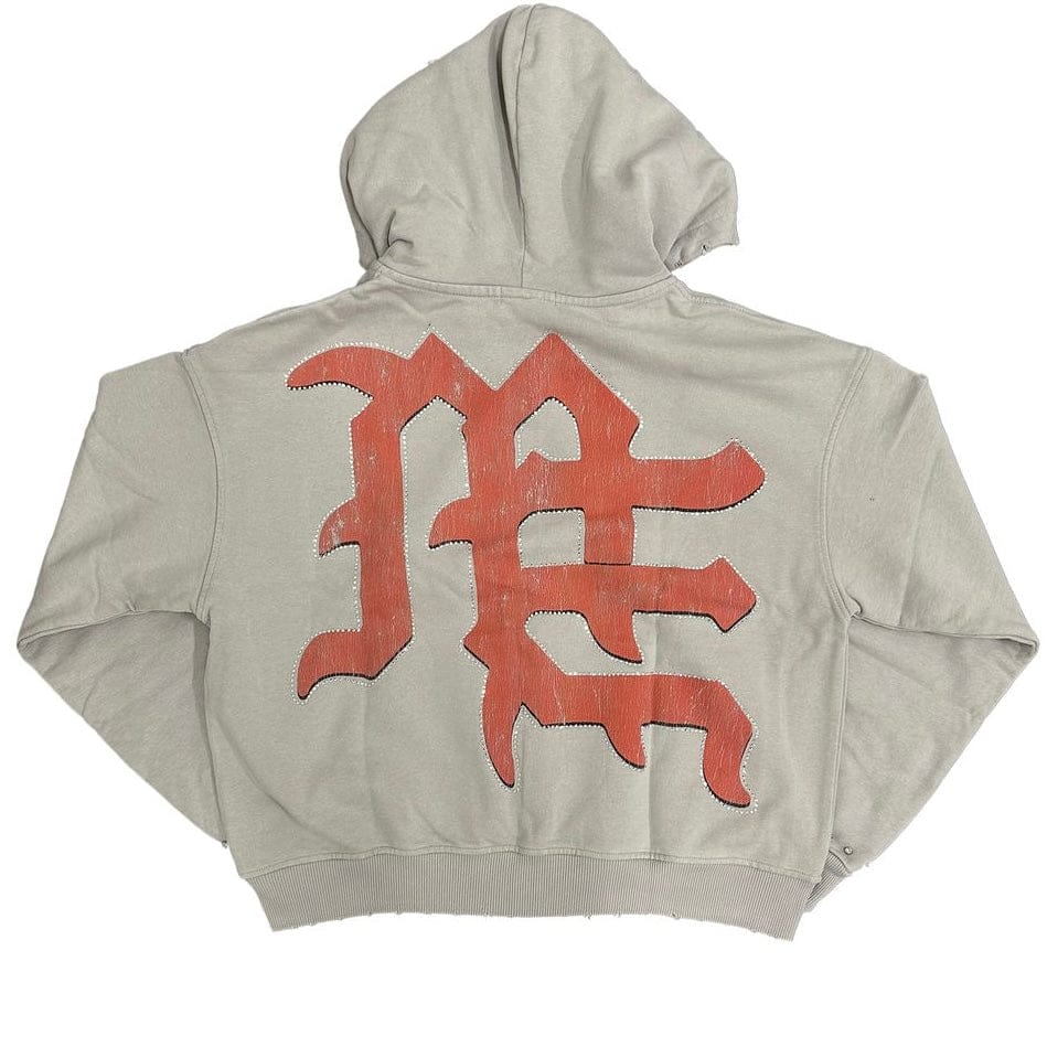 Mixed Emotion Broken Halo Hoodie (Light Grey)