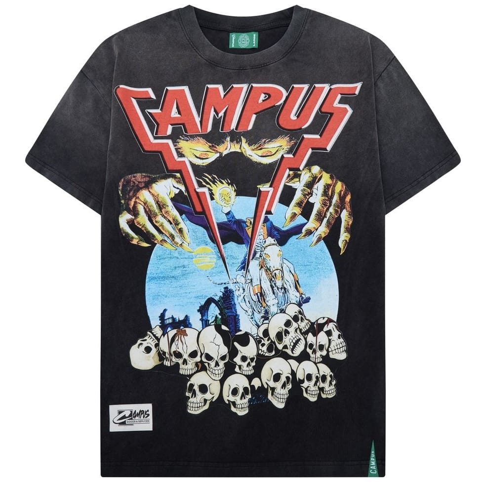 Campus Goods Bone Collector Tee (Vintage Black) CG-SUM26-017