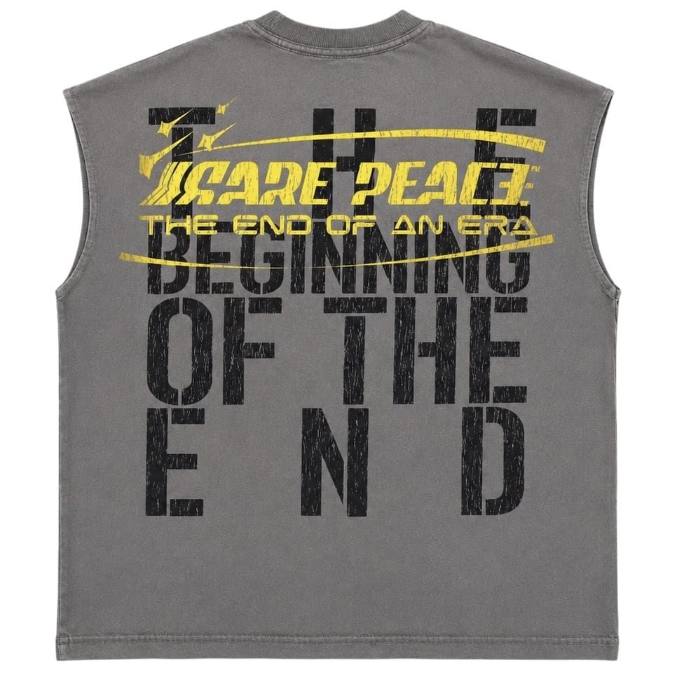 Rare Peace Star Wars Sleeveless Tee (Grey) RT6032