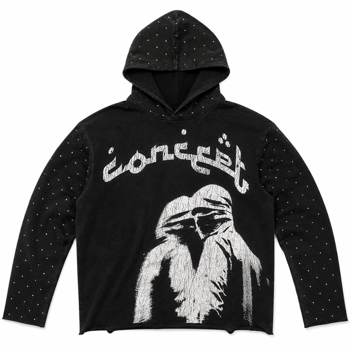 Concept La Oasis Hoodie (Black Washed) CHOODY-BLK10