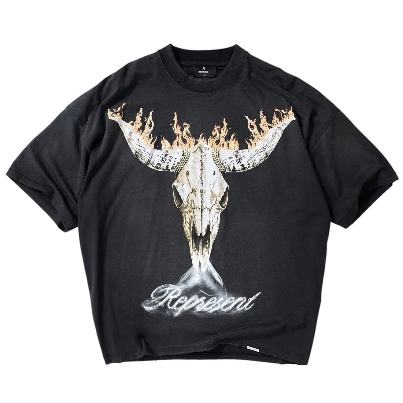 Represent British Cowboys Tee (Stained Black) MLM100592-04