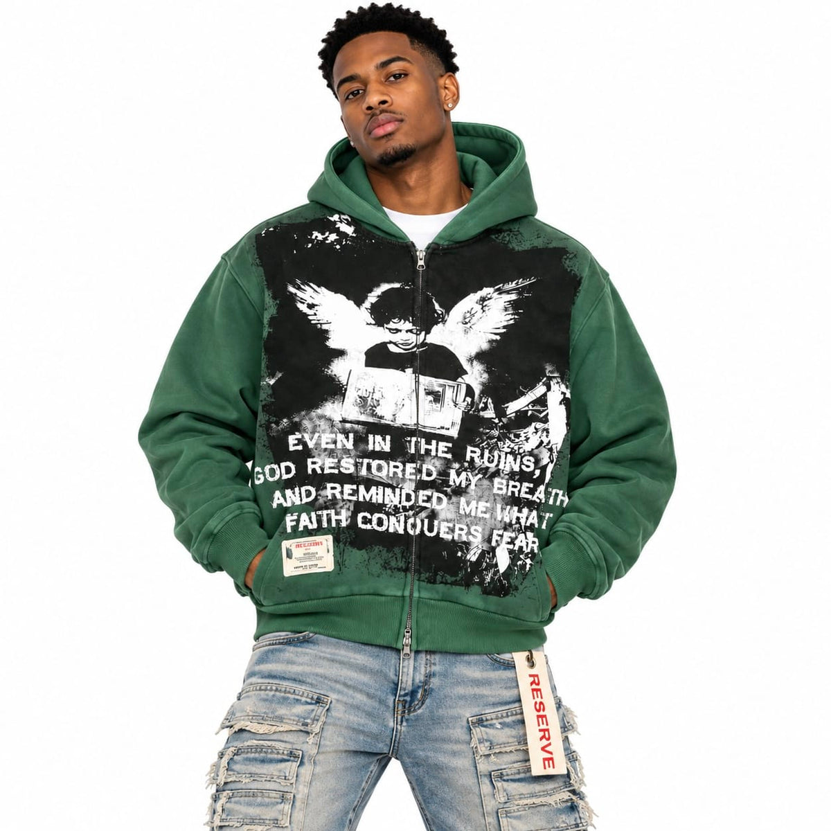 GFTD La 777 Hoodie (Green)