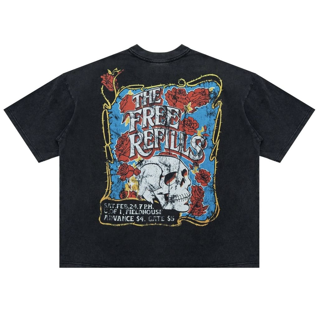 Free Refills Dead Tee (Black) FR-S26-094