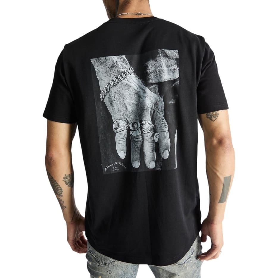 Rta Liam Short Sleeve Tee (Black Mafia Hand) MCVUK911-T1192BKMFH