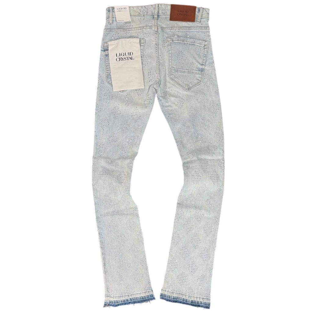 Liquid Crystals Diamond Crystals Denim (Ice Blue) JTF2317