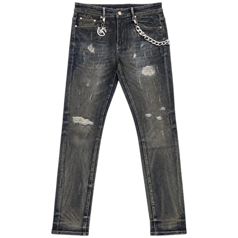 GFTD La Repair Denim Jean (Wax Medium)