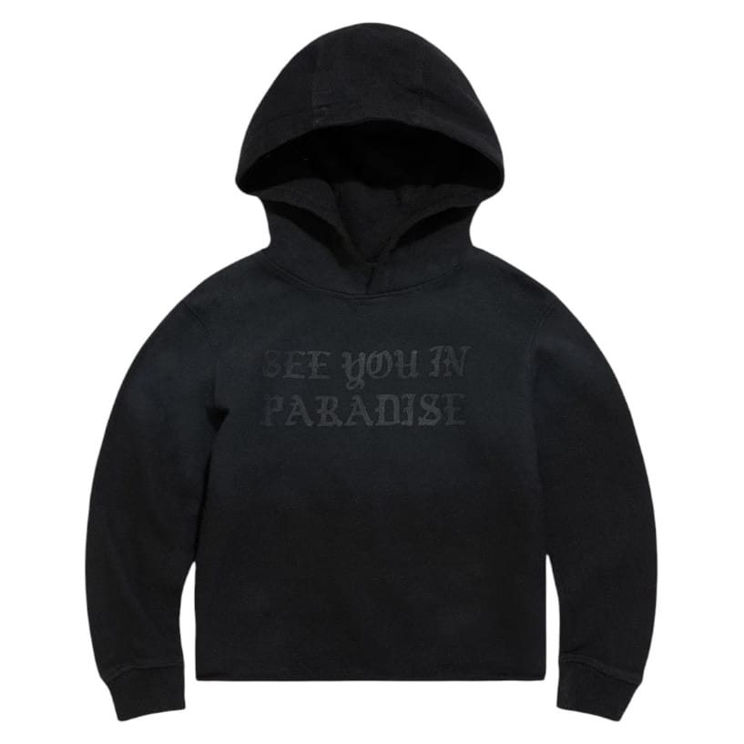 Kids See You In Paradise York Cropped Po Hoodie (Black Shadow) 9120HK