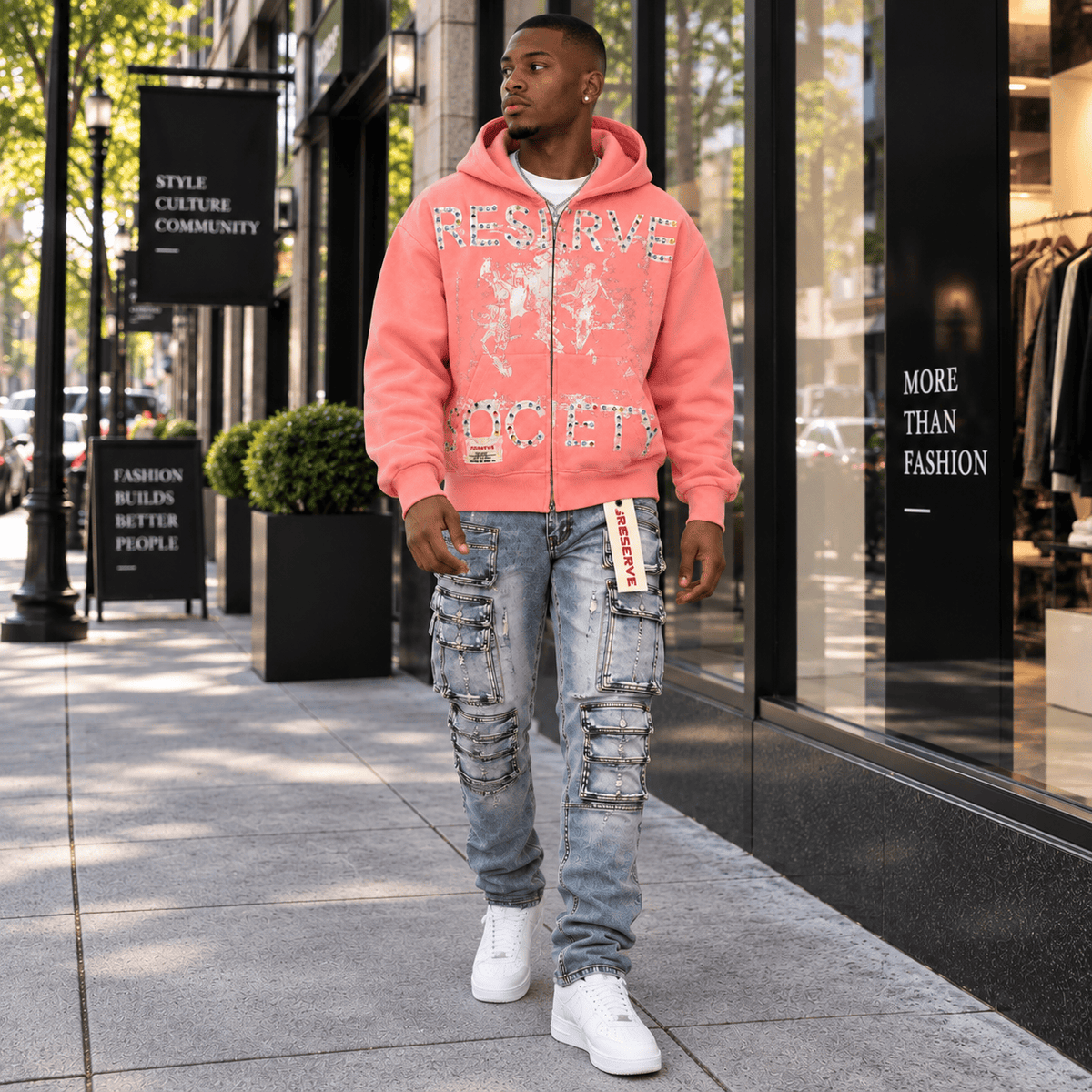 GFTD La Despise Hoodie (Pink)