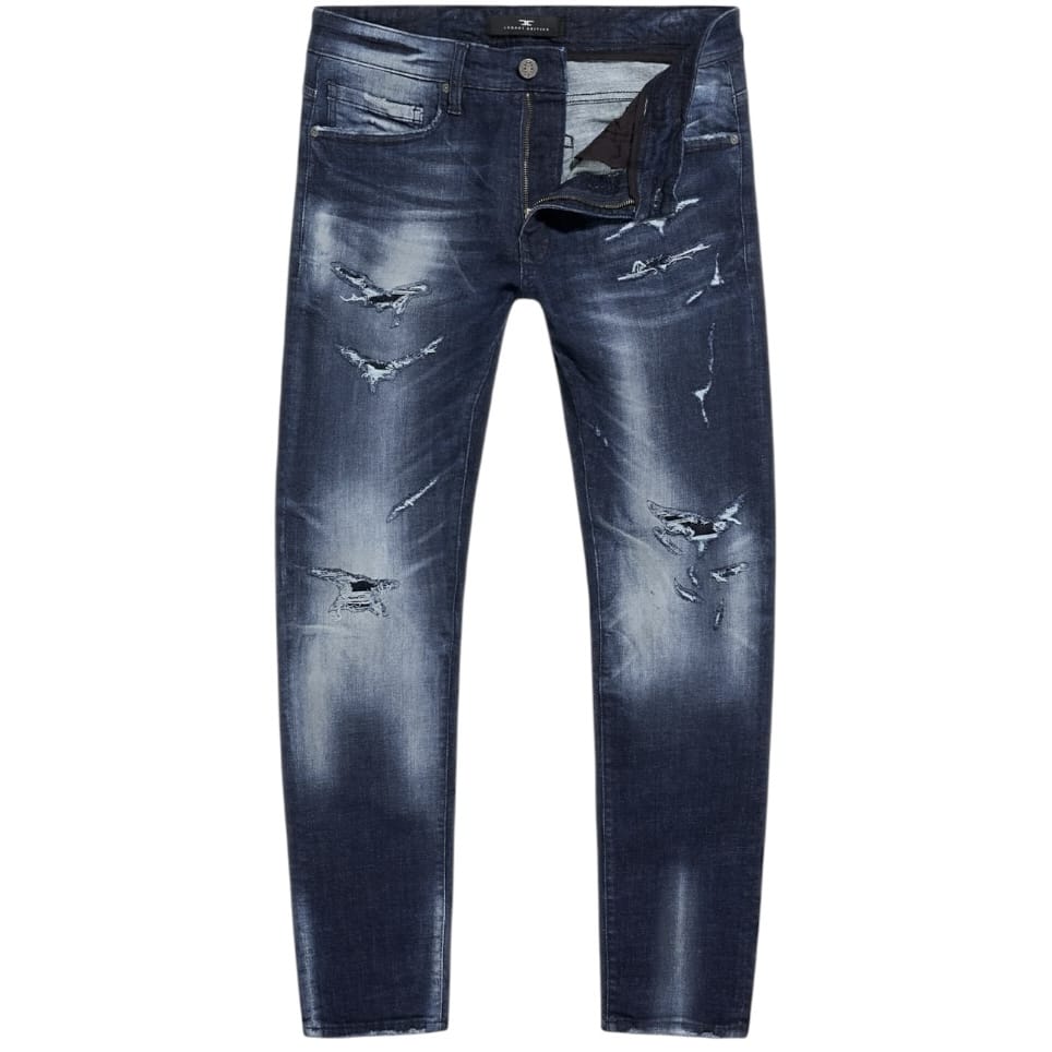 Jordan Craig Collins Straight Fit Geostorm Denim (Aged Wash) JC2400