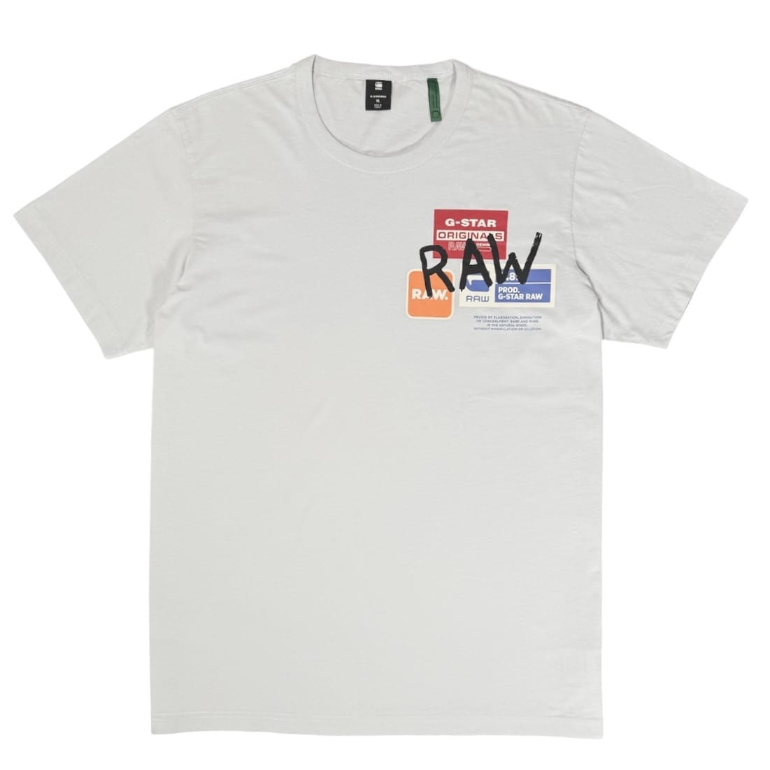 G Star Raw Natural State T-Shirt (Micro Chip) D20718-336-C741