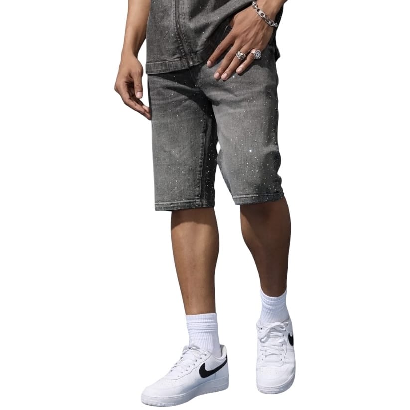 Jordan Craig Og Radiant Denim Shorts (Smoked Grey) J108S
