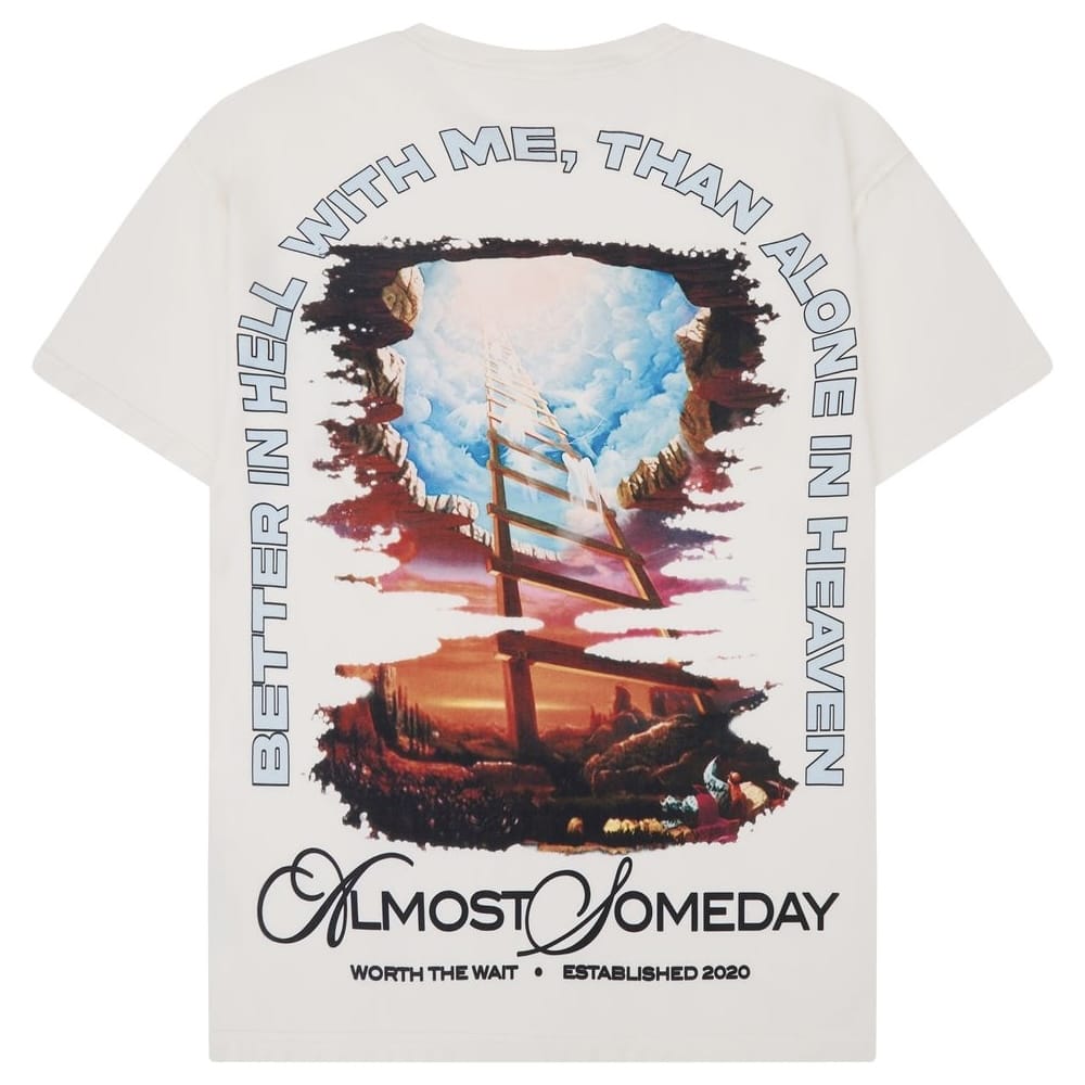 Almost Someday Crossroads Tee (Cream) AS-SUM26-017