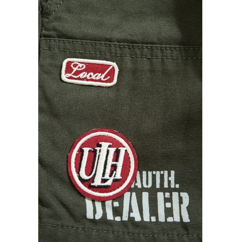 Kids Jordan Craig Re-up Mechanic Short Set (Dark Green)