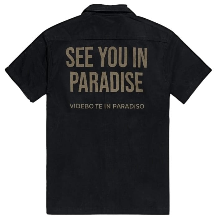 Jordan Craig See You In Paradise Vintage S/S Work Shirt (Black) 2566A
