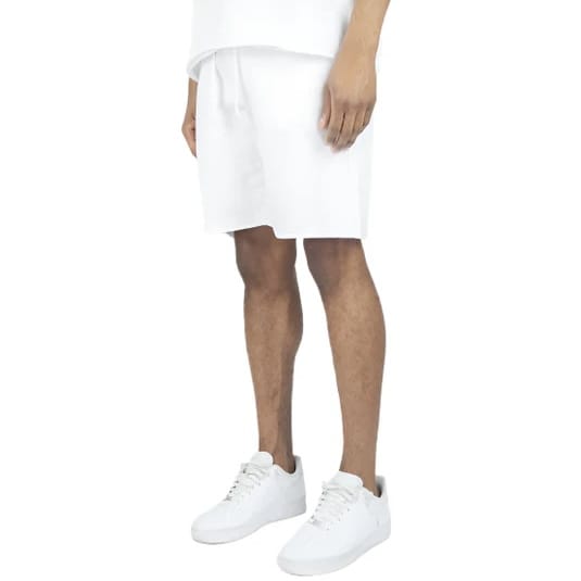 Rebel Minds Heavy Terry Shorts (White) 351-951