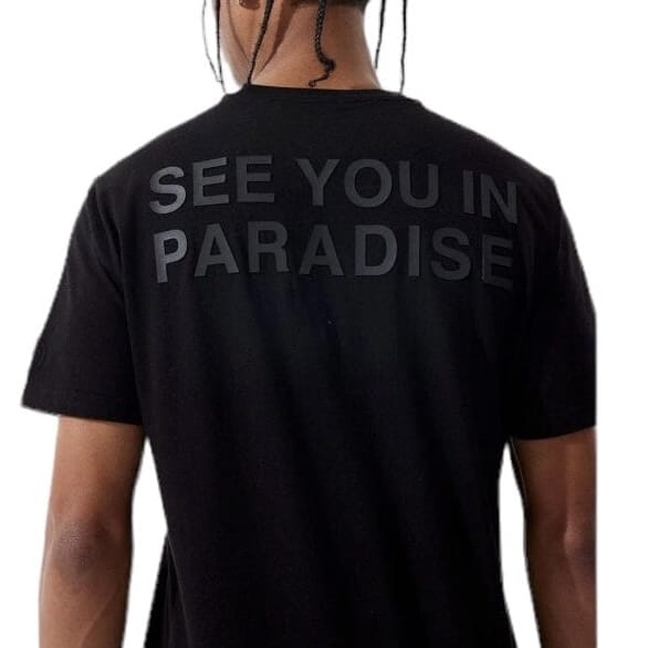 Jordan Craig Retro Paradise Tonal Tee (Black) 9097A