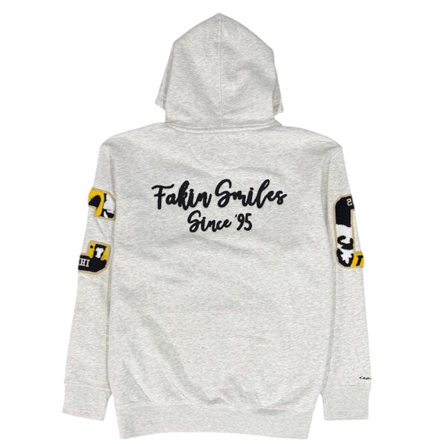 Iro-Ochi Fakin Smiles Hoodie (Grey) 321-33729
