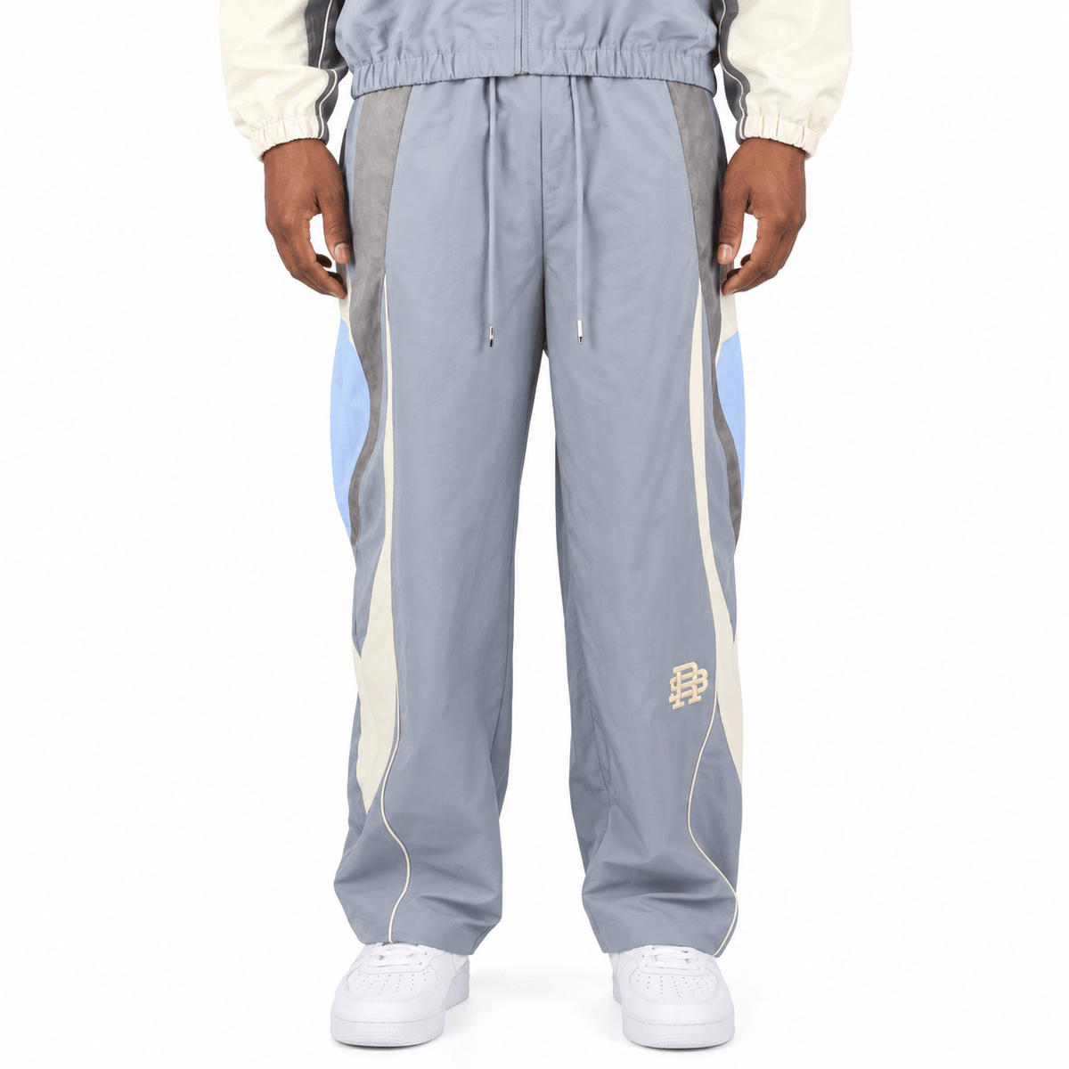 R3bel Denim Vintage Windbreaker Set (Grey) 3163-833