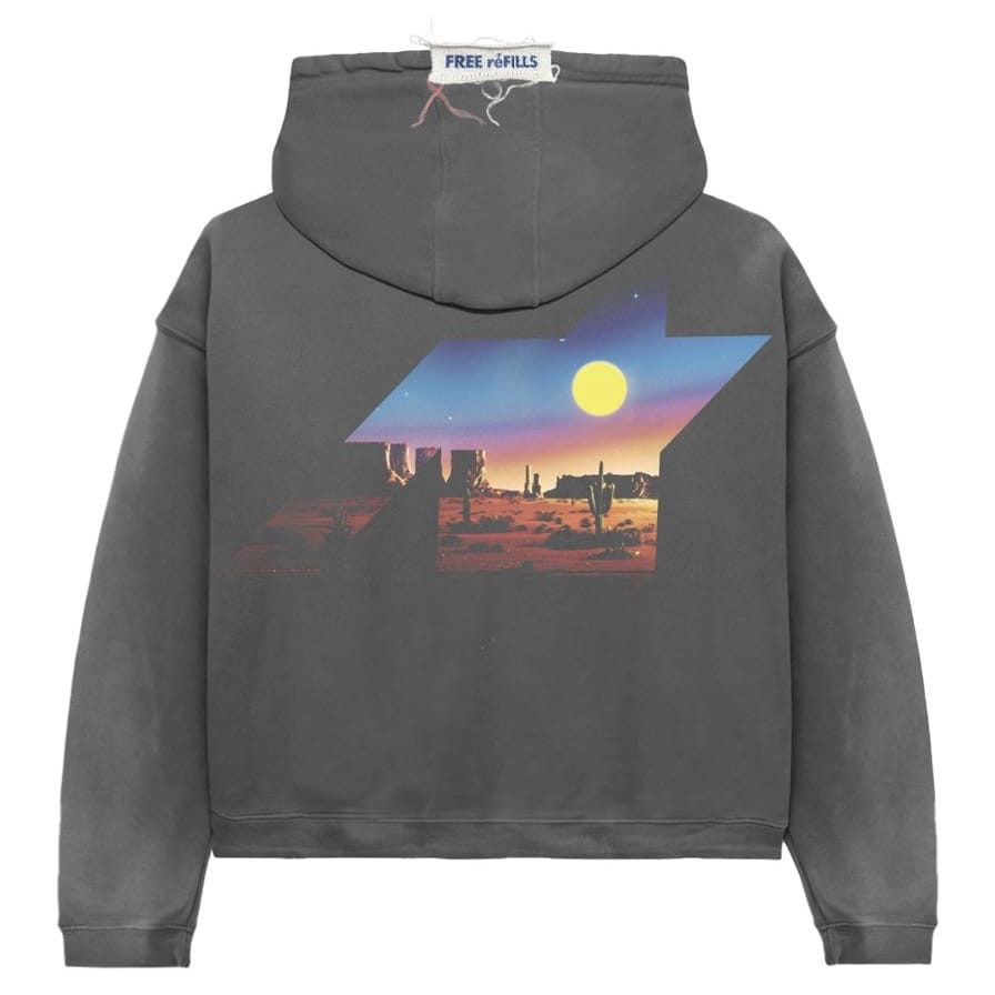 Free Refills Davidson Hoodie (Vintage Grey) FR-S26-051