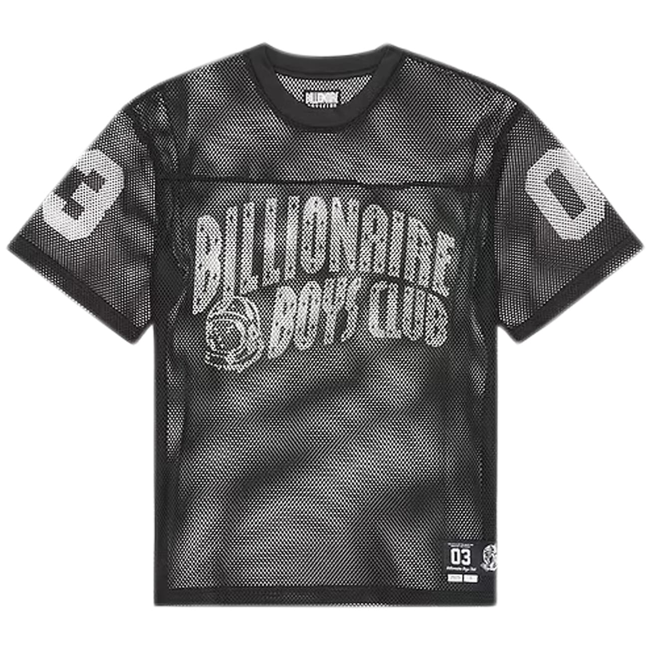 Billionaire Boys Club BB Varsity SS Mesh Knit Jersey (Black) 861-3300