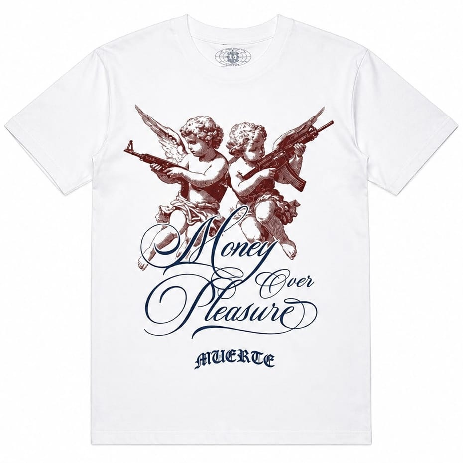 Hasta Muerte Bless The Sky Tee (White)