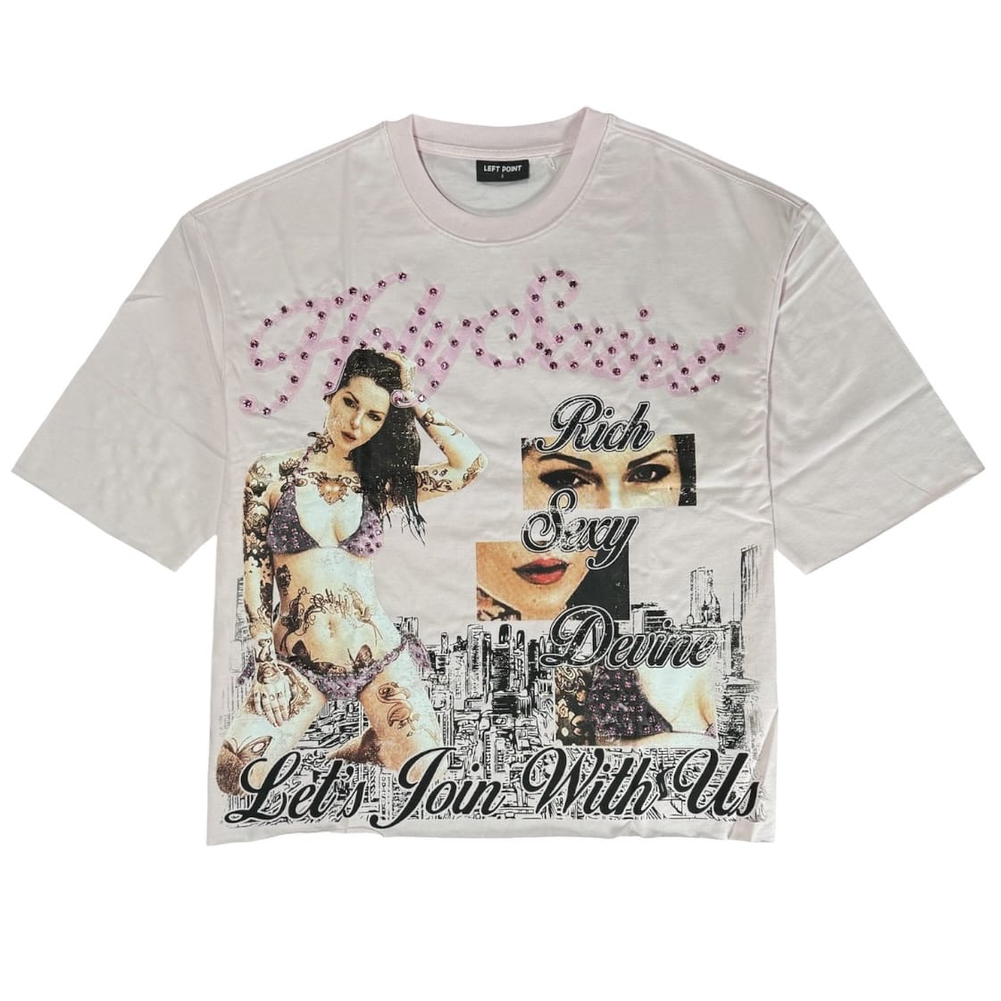 Left Point Rich Devine Tee (Pink)