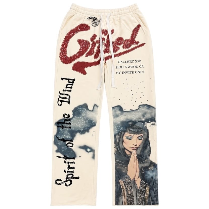 GFTD La Spirit Hoodie & Pants Set (Cream)