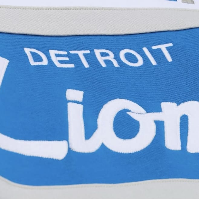 Mitchell & Ness Detroit Lions Head Coach Hoodie (Blue)