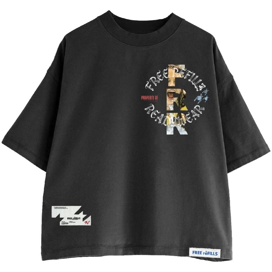Free Refills Property Tee (Black) FR-SUM26-026