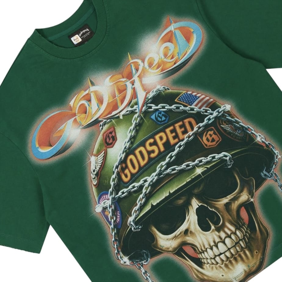 Godspeed Badges Of Honor Tee (Green)