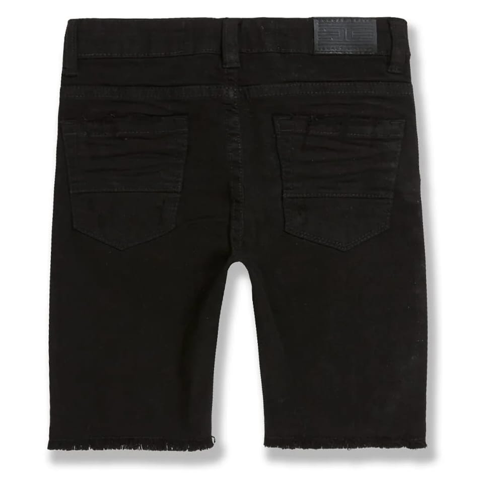 Boys Jordan Craig Tulsa Twill Shorts (Jet Black) J3225SB