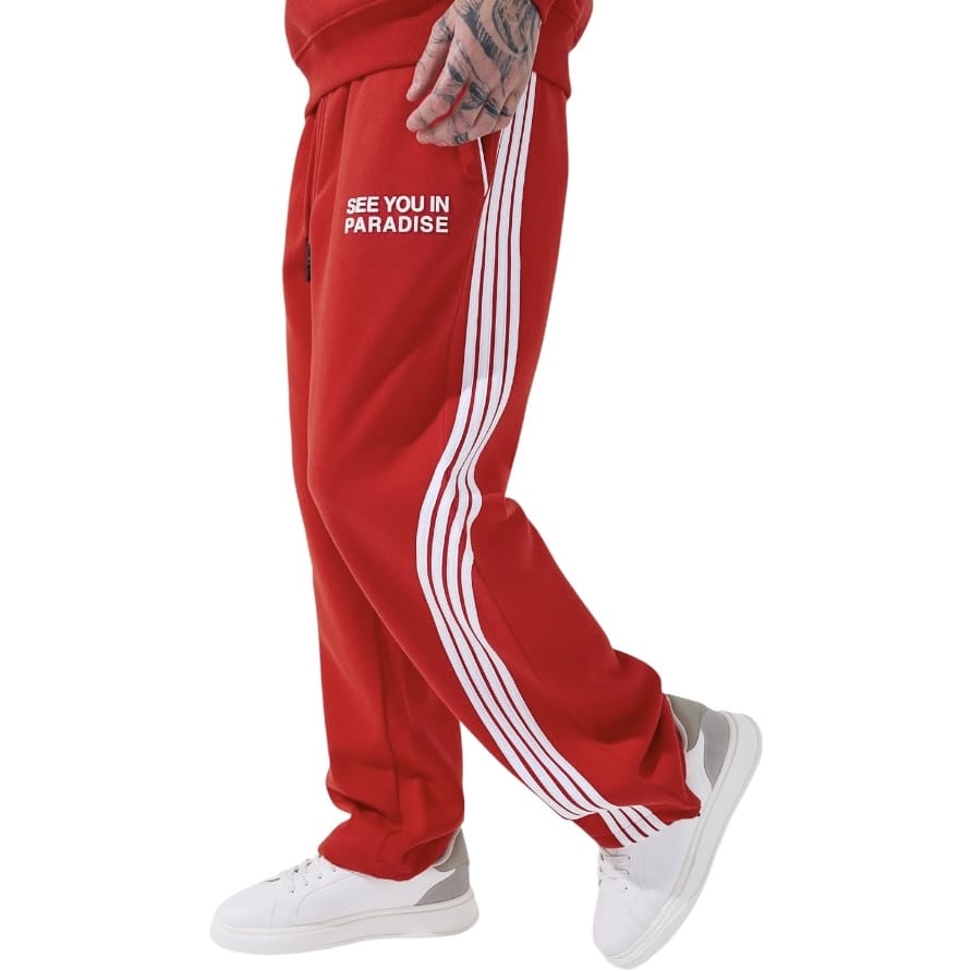 See You In Paradise Perfect Pitch Sweatpants (Red) 9229